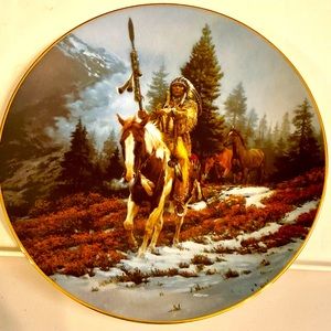 "Windrider" from the "Mystic Warrior” Hamilton Plate Collection 4676D